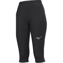 Damskie legginsy 3/4 Mizuno MZNRB. Czarne legginsy Mizuno, bez wzorów, do biegania. Za 217.50 zł.