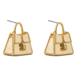 Kolczyki Marc Jacobs. Żółte kolczyki Marc Jacobs, złote. Za 469.99 zł.