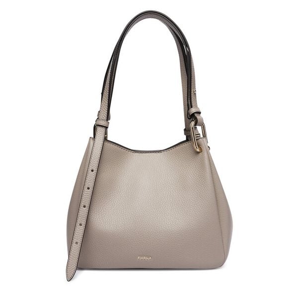 Torebka Furla. Brązowe torebki klasyczne Furla, bez wzorów, bez dodatków. Za 1,709.00 zł.