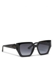 Guess Okulary przeciwsłoneczne GU7896 Czarny. Czarne okulary przeciwsłoneczne Guess, z aplikacjami, z tworzywa sztucznego. Za 299.99 zł.