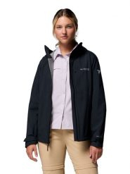 Columbia Kurtka funkcyjna "Ampli-Dry II" w kolorze czarnym rozmiar: XS. Czarne kurtki sportowe Columbia, xs, bez wzorów, bez kaptura, outdoorowe. Za 254.14 zł.