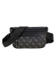 Guess Saszetka w kolorze czarnym - 23 x 12 x 2,5 cm rozmiar: onesize. Czarne torby na ramię Guess, z aplikacjami, z materiału, sportowe, przez ramię, bez dodatków. Za 239.99 zł.