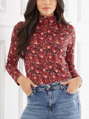 Milan Kiss Koszulka w kolorze czerwonym rozmiar: XL. Czerwone bluzki Milan Kiss, xl, bez wzorów, bez kołnierzyka, bez ramiączek. Za 113.99 zł.