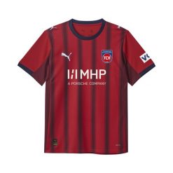 Młodzieżowa koszulka domowa FC Heidenheim 25/26 PUMA. Czerwona bluzki Puma, l, bez wzorów, młodzieżowe, bez kołnierzyka, bez ramiączek. Za 339.00 zł.