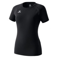 Koszulka damska Erima performance. Czarne bluzki Erima, bez wzorów, sportowe, bez kołnierzyka, bez ramiączek. Za 141.50 zł.