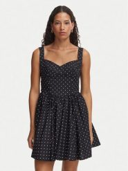 Bardot Sukienka koktajlowa Coletta 60470DB Czarny A-Line Fit. Czarne sukienki Bardot, bez wzorów, z bawełny, wizytowe, bez kołnierzyka, bez ramiączek. Za 639.99 zł.