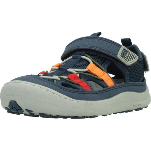 Sandały GIOSEPPO DUNBARTON Niebieski. Niebieskie sandały Gioseppo, bez wzorów, z syntetyku, bez obcasa, bez zapięcia. Za 178.99 zł.