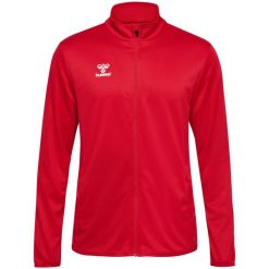 Bluza hmlESSENTIAL TRACK JACKET. Czerwone bluzy Hummel, xl, bez wzorów, bez kaptura. Za 158.00 zł.