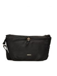 MEXX Torebka C-MEXX-M-001-08 Czarny. Czarne listonoszki Mexx, bez wzorów, z materiału, bez dodatków. Za 179.99 zł.