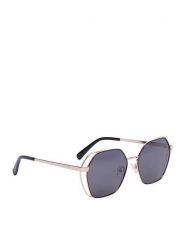Nine West Okulary przeciwsłoneczne CEO-NW55240S Czarny. Czarne okulary przeciwsłoneczne Nine West, bez wzorów. Za 149.99 zł.