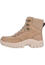 Damskie buty trekkingowe Whistler Nuslog. Brązowe trekkingi Whistler, z materiału, trekkingowe. Za 403.50 zł.