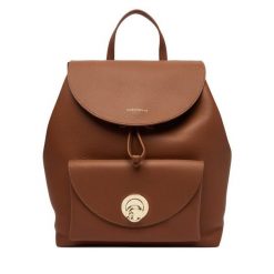 Plecak Coccinelle. Brązowe plecaki Coccinelle, bez wzorów. Za 1,539.00 zł.