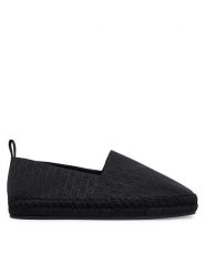 Calvin Klein Espadryle All Over CK HW0HW02933 Czarny. Czarne espadryle Calvin Klein, bez wzorów, z materiału, bez obcasa, bez zapięcia. Za 359.99 zł.