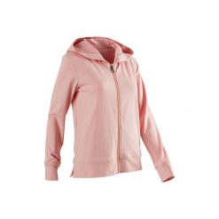Bluza na zamek z kapturem Gym & Pilates 100 damska. Bluzy DOMYOS. Za 64.99 zł.