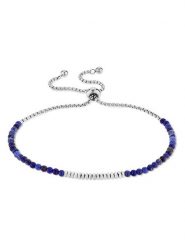 Tamaris Bransoletka z elementami ozdobnymi rozmiar: onesize. Niebieskie bransoletki Tamaris, ze stali. Za 100.99 zł.