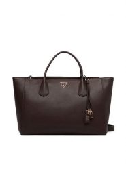 Guess Torebka Marissa HWBG23 33240 Brązowy. Brązowe shopper Guess, z aplikacjami, ze skóry, bez dodatków. Za 674.99 zł.