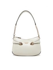 Guess Torebka HWVG96 39180 Écru. Torebki klasyczne Guess, z aplikacjami, ze skóry, bez dodatków. Za 299.99 zł.
