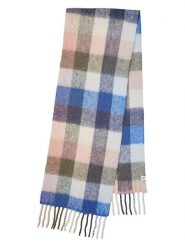 Becksöndergaard Wełniany szal "Check Anilopa" ze wzorem - 200 x 35 cm rozmiar: onesize. Szaliki Becksöndergaard, bez wzorów, z materiału. Za 202.03 zł.