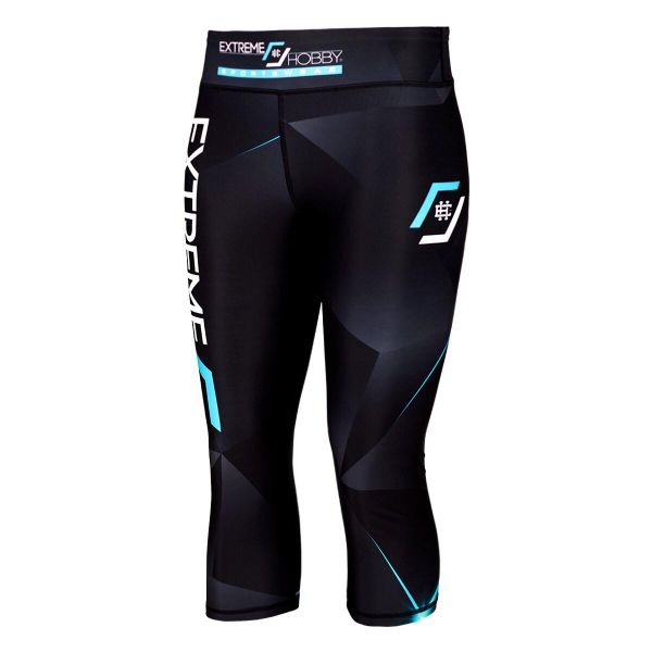 Legginsy sportowe damskie EXTREME HOBBY MT SPORT 3/4. Niebieskie legginsy EXTREME HOBBY, l, bez wzorów, z elastanu. Za 179.00 zł.