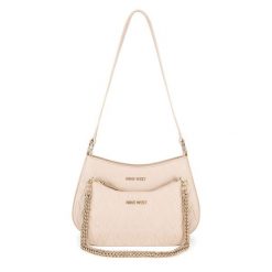 Torebka Nine West. Brązowe torebki klasyczne Nine West, bez wzorów, bez dodatków. Za 249.99 zł.