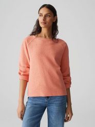 OPUS Bluzka w kolorze pomarańczowym rozmiar: 38. Pomarańczowe bluzki Opus, bez wzorów, bez kołnierzyka, bez ramiączek. Za 135.95 zł.