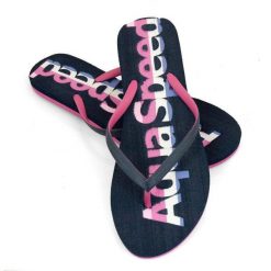 Japonki basenowe damskie Aqua Speed Moluki. Czerwone klapki Aqua-Speed, bez wzorów, bez obcasa. Za 44.99 zł.