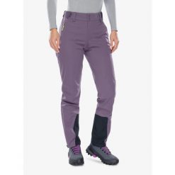 Spodnie softshell damskie Berghaus Ridge-Roamer 3L WP Softshell Pant. Fioletowe spodnie narciarskie Berghaus, l, bez wzorów, z softshellu, trekkingowe. Za 801.89 zł.
