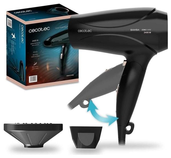 Cecotec IoniCare 5450 Power&Go Pro Fire. Suszarki do włosów Cecotec. Za 109.90 zł.