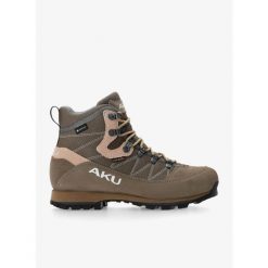 Buty GORE TEX damskie AKU Trekker Lite III GTX. Brązowe trekkingi Aku, z gore-texu, trekkingowe. Za 1,050.49 zł.