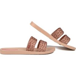 Klapki basenowe damskie Ipanema Renda II Fem. Brązowe klapki Ipanema, bez wzorów, bez obcasa. Za 154.00 zł.