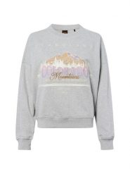 BOSS Orange Bluza - Eland Kobiety Bawełna szary, XS. Pomarańczowe bluzy BOSS Orange, xs, bez wzorów, z bawełny, bez kaptura. Za 329.95 zł.