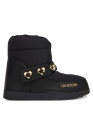 LOVE MOSCHINO Śniegowce JA24182G1NISD00A Czarny. Czarne trapery i śniegowce Love Moschino, z materiału. Za 749.99 zł.