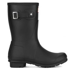 Kalosze Hunter. Czarne kalosze Hunter, bez wzorów. Za 399.99 zł.