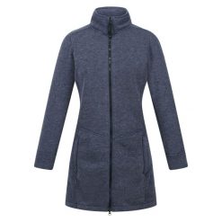 Bluza Polarowa Damska Longline Anderby. Niebieskie bluzy Regatta, na zimę, l, bez wzorów, z polaru, bez kaptura. Za 109.99 zł.