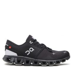 Buty do biegania On. Czarne obuwie sportowe On, bez zapięcia, do biegania. Za 469.99 zł.