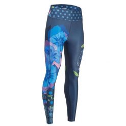 Damskie legginsy Silvini Veniana. Niebieskie legginsy Silvini, bez wzorów. W wyprzedaży za 294.00 zł.