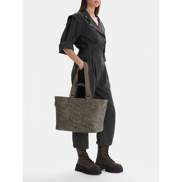 Torebka G-Star Raw. Szare shopper G-Star Raw, bez wzorów, retro, bez dodatków. Za 158.99 zł.