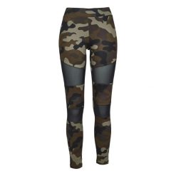 Damskie Legginsy Techniczne Camo Mesh. Brązowe legginsy Urban Classics, xl, bez wzorów, z meshu. Za 115.99 zł.