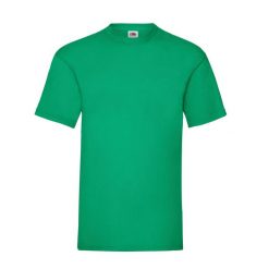Koszulka Unisex Dla Dorosłych Valueweight. Zielone bluzki FRUIT OF THE LOOM, xl, bez wzorów, sportowe, bez kołnierzyka, bez ramiączek. Za 43.99 zł.