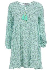 Zwillingsherz Sukienka "Rosalind" w kolorze zielonym rozmiar: L/XL. Zielone sukienki Zwillingsherz, na co dzień, l, bez wzorów, z wiskozy, bez kołnierzyka, bez ramiączek, midi, proste. Za 156.45 zł.
