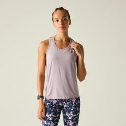 Damska Koszulka Modernize II. Czerwone bluzki Dare 2b, bez wzorów, sportowe, bez kołnierzyka, bez ramiączek. Za 79.99 zł.