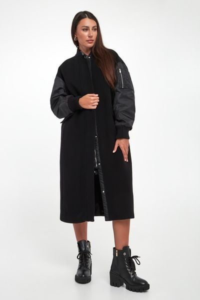 Płaszcz damski wełniany Mapur PINKO. Płaszcze Pinko, m, bez wzorów, z wełny, bez kaptura. Za 2,789.00 zł.