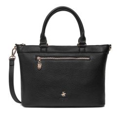 Torebka Beverly Hills Polo Club. Niebieskie torebki klasyczne Beverly Hills Polo Club, bez wzorów, bez dodatków. Za 229.99 zł.