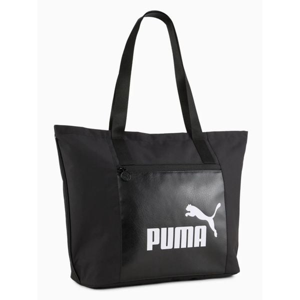 Torba na co dzień Torebka Na Ramię Puma Sportowa Shopperka. Czarne torby na ramię Puma, bez wzorów, sportowe, na ramię, bez dodatków. Za 159.00 zł.