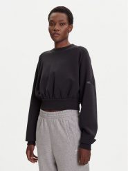 Adidas Bluza ALL SZN Soft Lux JM3836 Czarny Loose Fit. Czarne bluzy Adidas, xs, bez wzorów, z syntetyku, bez kaptura. Za 279.99 zł.
