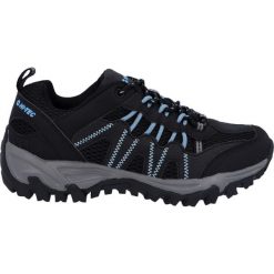 Buty trekkingowe damskie Hi-Tec Jaguar. Czarne trekkingi Hi-tec, z materiału. Za 346.00 zł.