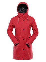 Alpine Pro Parka "Perfeta" w kolorze czerwonym rozmiar: S. Czerwone parki Alpine Pro, s, bez kaptura. Za 528.34 zł.