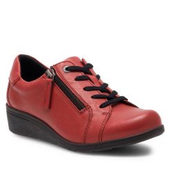 Trampki Go Soft. Czerwone trampki GO SOFT, bez wzorów, bez zapięcia. Za 219.99 zł.