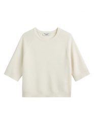 Marc O´Polo Sweter w kolorze kremowym rozmiar: S. Brązowe swetry s, bez wzorów, z bawełny, bez ramiączek. Za 206.42 zł.
