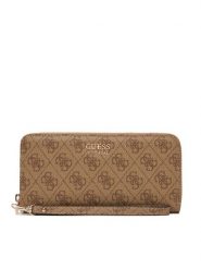 Guess Duży Portfel Damski Brenton Slg SWLG96 48146 Brązowy. Brązowe portfele Guess, z aplikacjami, ze skóry. Za 289.99 zł.
